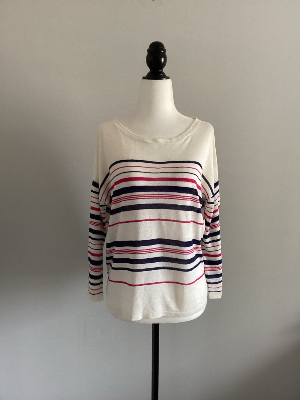 Joie Lightweight Linen Oversized Sweater, Size XS